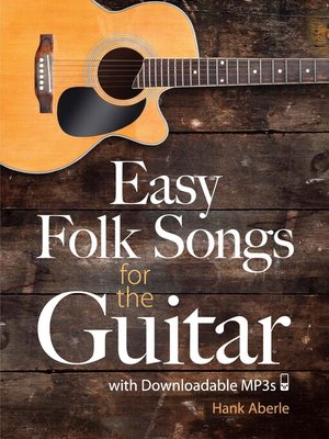 cover image of Easy Folk Songs for the Guitar with Downloadable MP3s